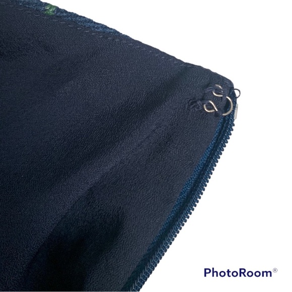 BCBGeneration Floral Embroidered Rackerback Strappy Mini Dress - Picture 11 of 14